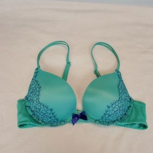 Victoria's Secret Very Sexy PushUp 32A Teal